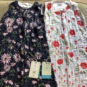 Little Unicorn Muslin Sleep sack set